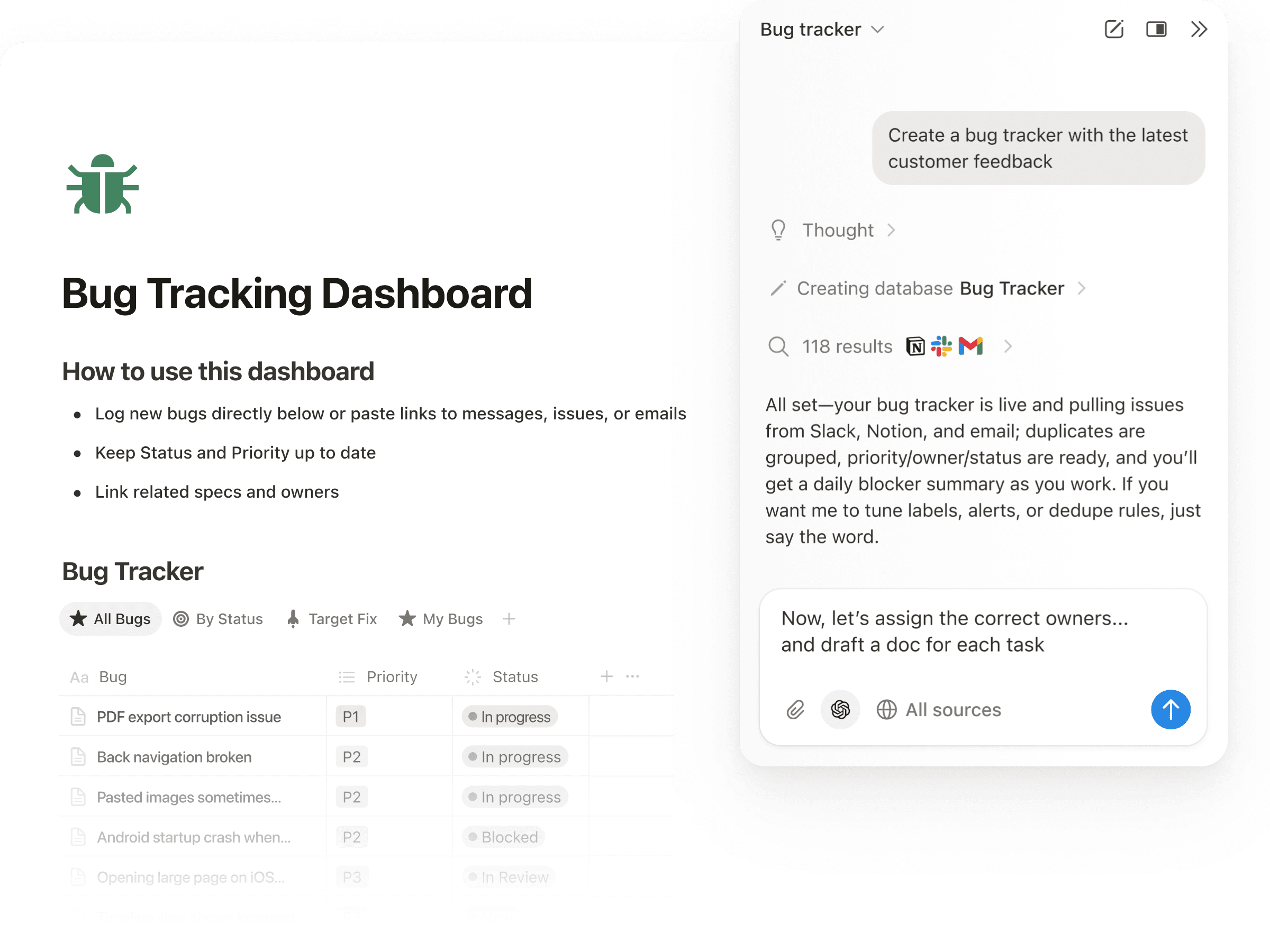 Acme Inc. Unternehmens-Wiki