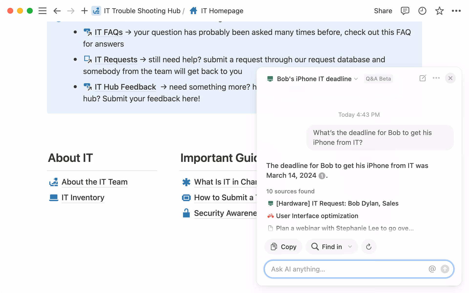 Extend your wiki with project trackers
