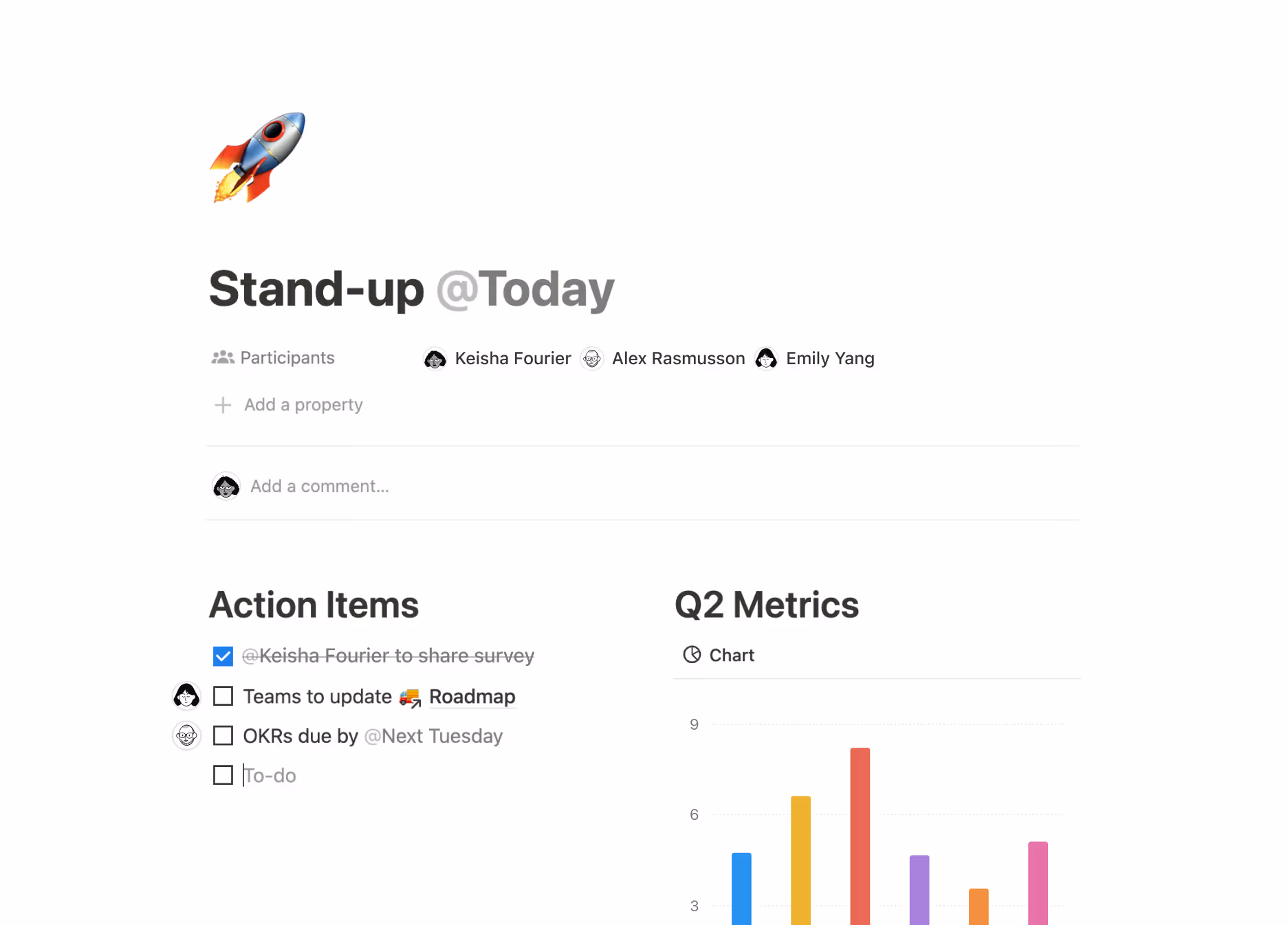 All teams editing on documents
