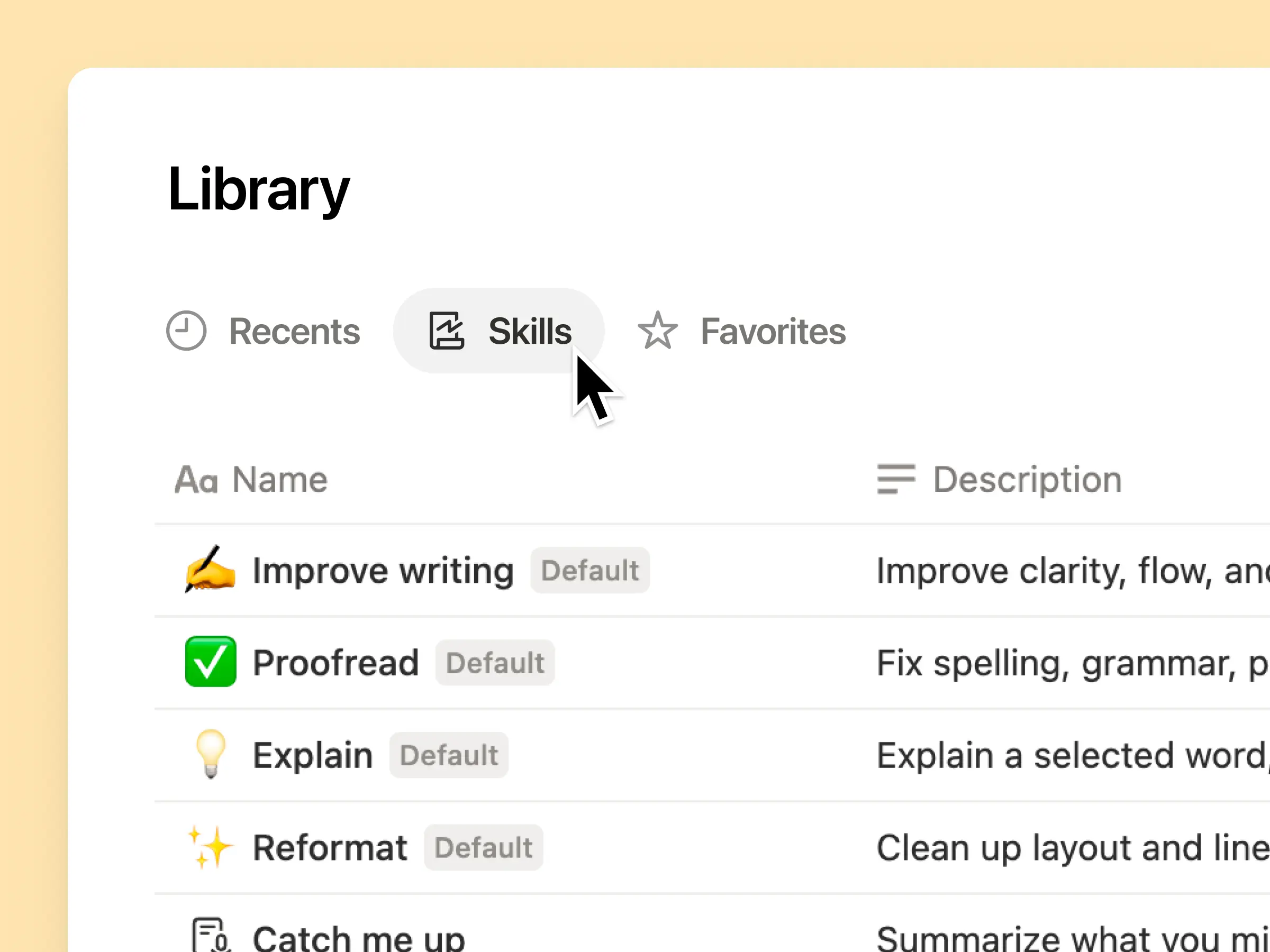 Skills Library