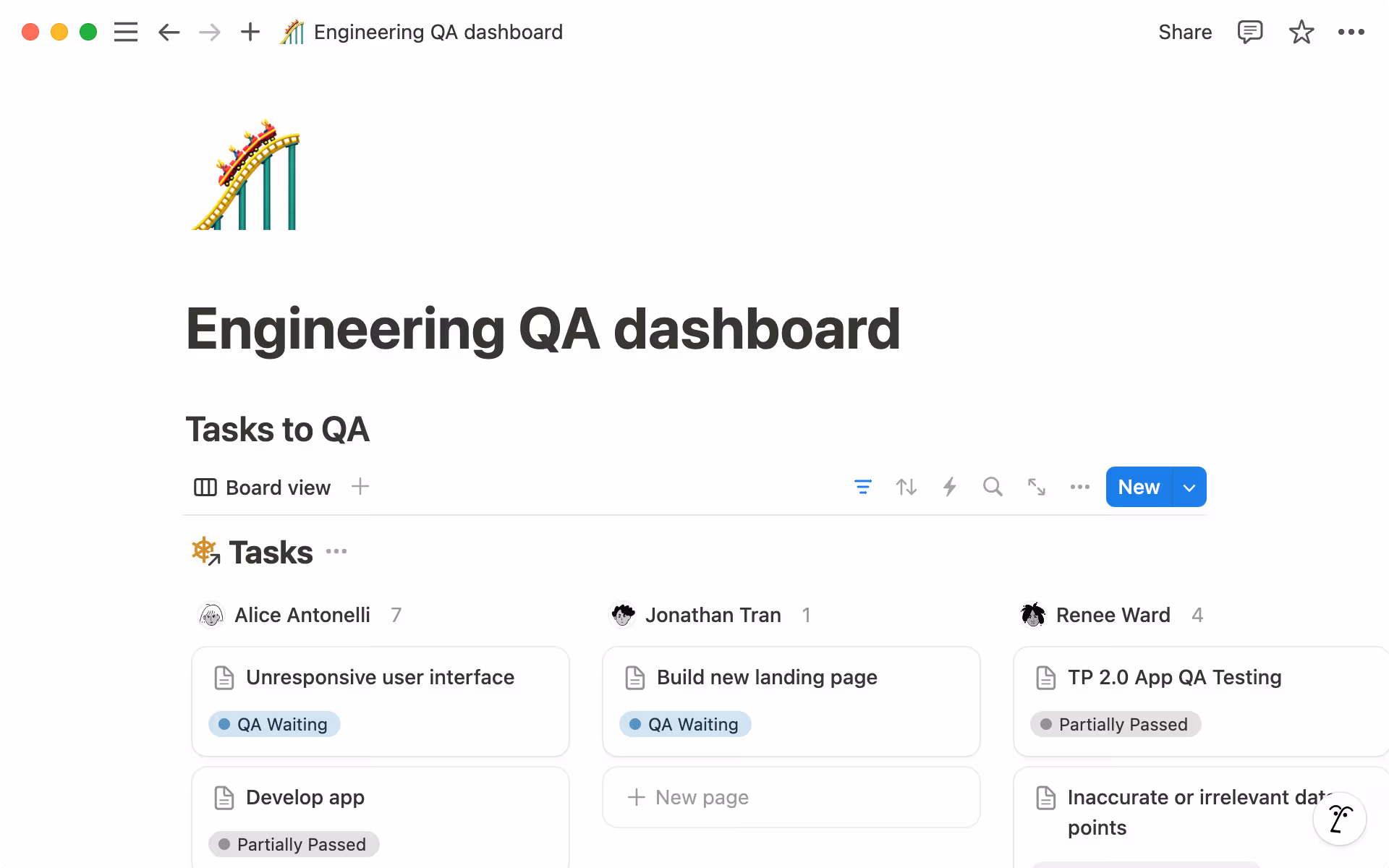 Teams can chose how to show specific properties on their main view