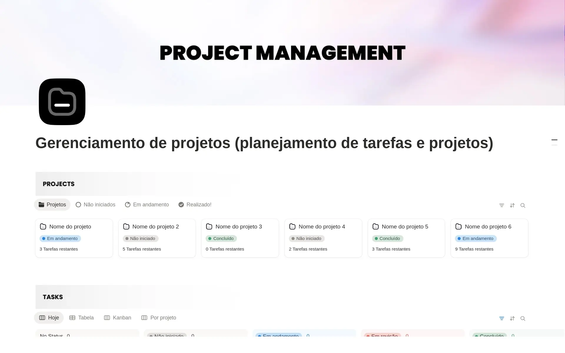 Imagem da coleção top-10-free-task-progress-chart-templates-in-notion