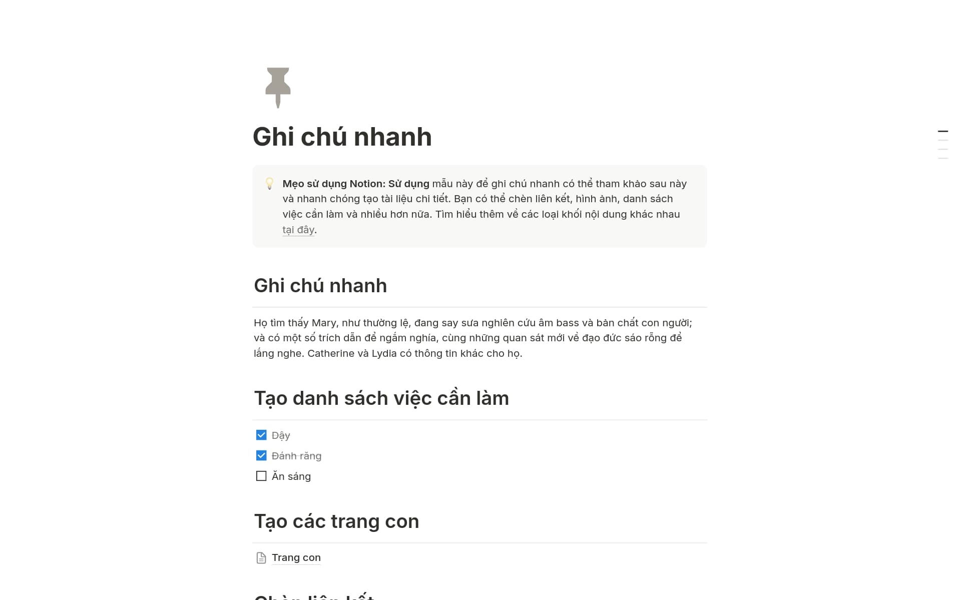 Ảnh chụp bộ sưu tập Top 10 Notes & Knowledge Templates in Notion do Notion tạo
